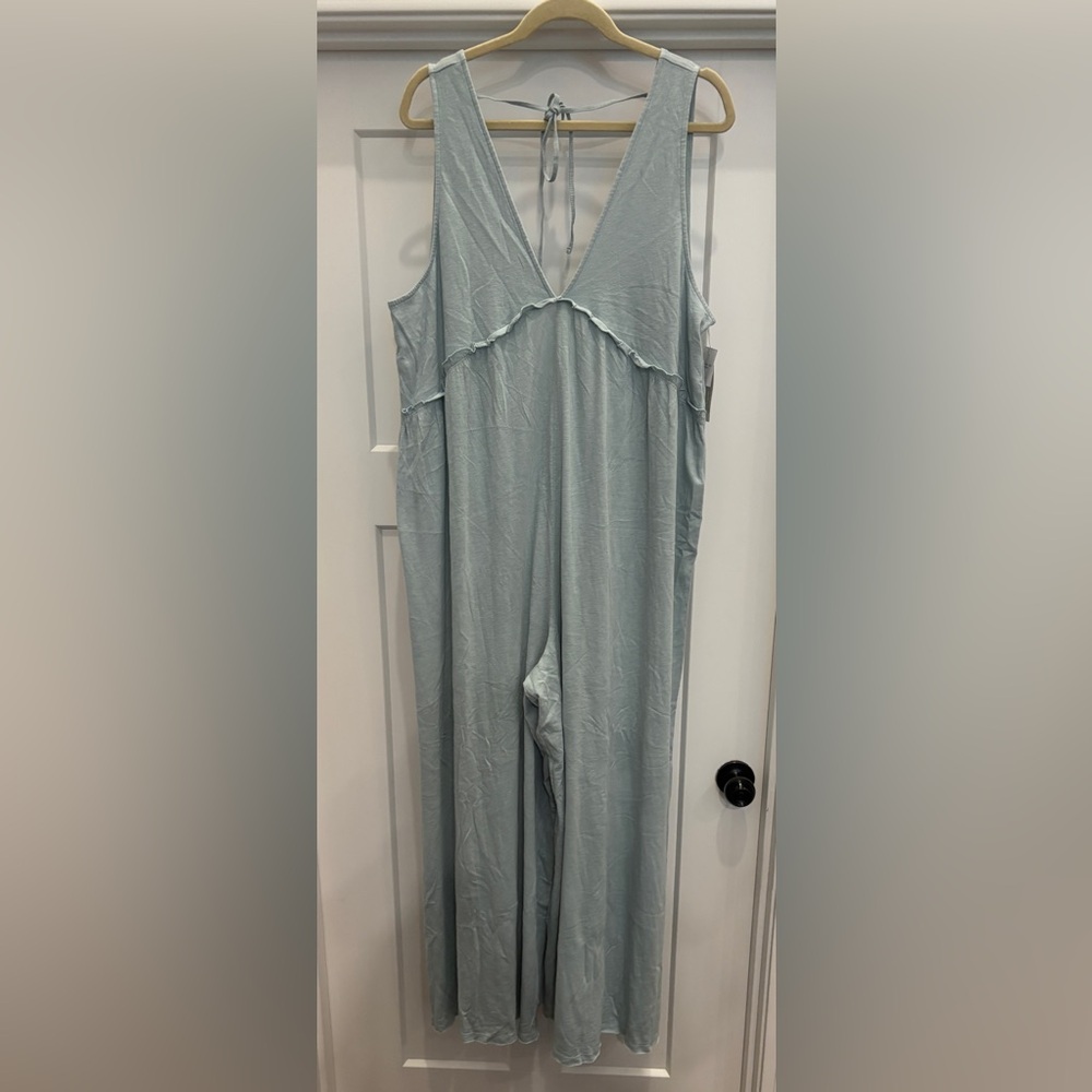 American Eagle Outfitters Light Blue Jumpsuit